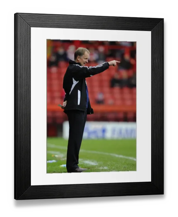 Framed Print : Sean O'Driscoll Leads Bristol City in FA Cup Battle against Dagenham and Redbridge Framed Print : Sean O'Driscoll Leads Bristol City in FA Cup Battle against Dagenham and Redbridge