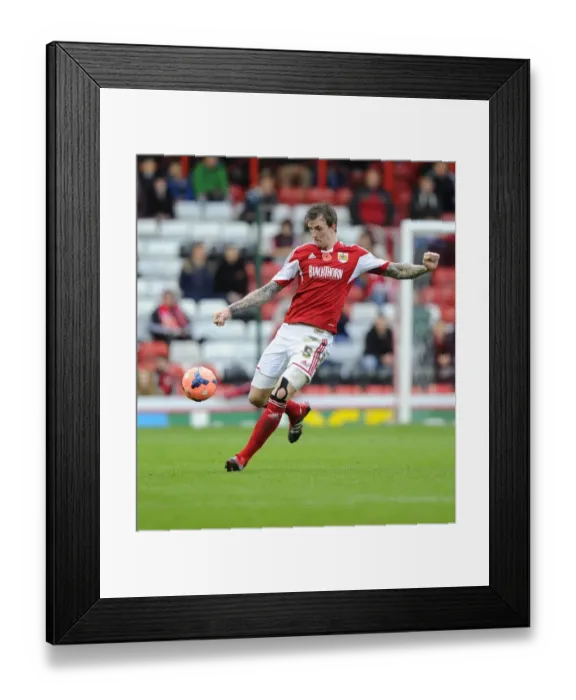 Framed Print : Aden Flint in Action: Bristol City vs Dagenham and Redbridge, FA Cup First Round, Ashton Gate Framed Print : Aden Flint in Action: Bristol City vs Dagenham and Redbridge, FA Cup First Round, Ashton Gate