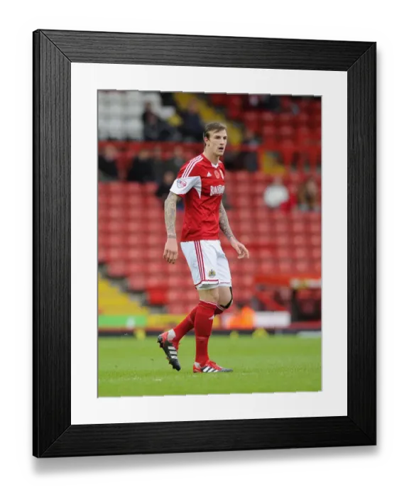 Framed Print : Aden Flint in Action: FA Cup First Round - Bristol City vs Dagenham and Redbridge Framed Print : Aden Flint in Action: FA Cup First Round - Bristol City vs Dagenham and Redbridge