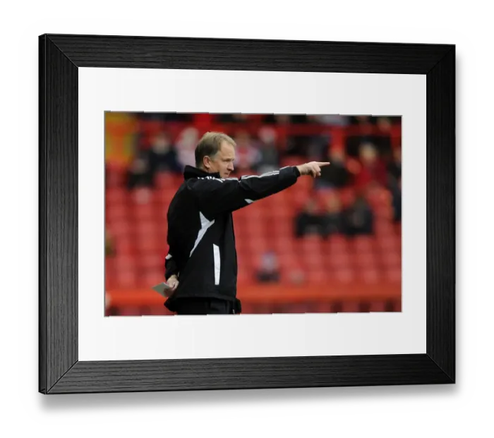 Framed Print : Sean O'Driscoll Leads Bristol City in FA Cup Battle against Dagenham and Redbridge Framed Print : Sean O'Driscoll Leads Bristol City in FA Cup Battle against Dagenham and Redbridge