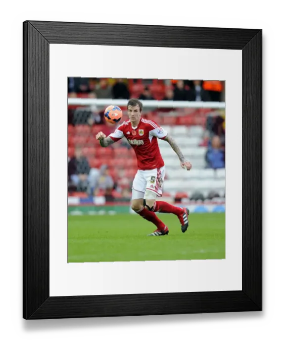 Framed Print : Aden Flint in Action: FA Cup First Round - Bristol City vs Dagenham and Redbridge Framed Print : Aden Flint in Action: FA Cup First Round - Bristol City vs Dagenham and Redbridge