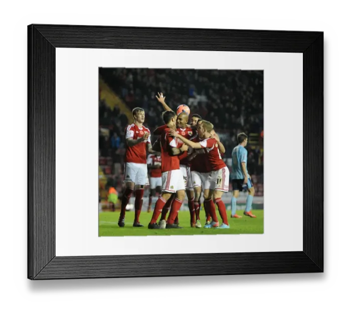 Framed Print : Bristol City v Dagenham and Redbridge 091113