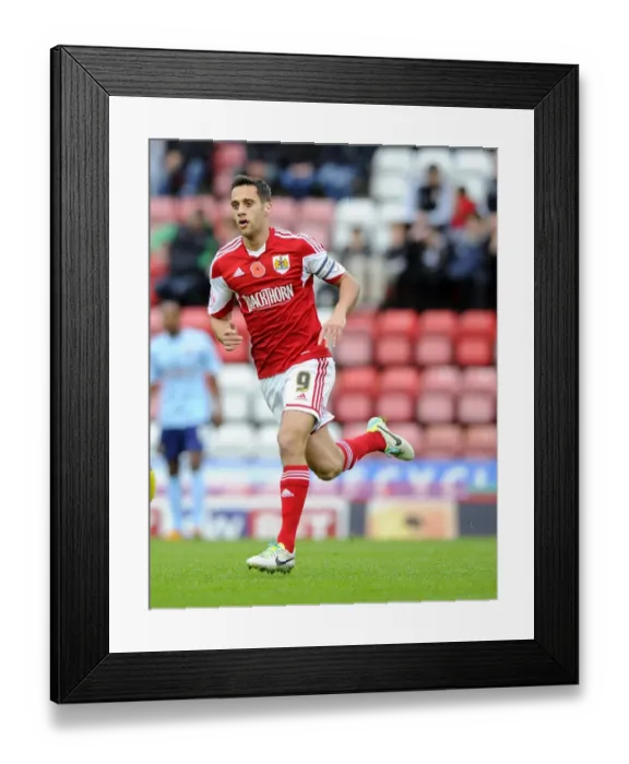 Framed Print : Bristol City's Sam Baldock Scores in FA Cup: Bristol City vs Dagenham and Redbridge Framed Print : Bristol City's Sam Baldock Scores in FA Cup: Bristol City vs Dagenham and Redbridge