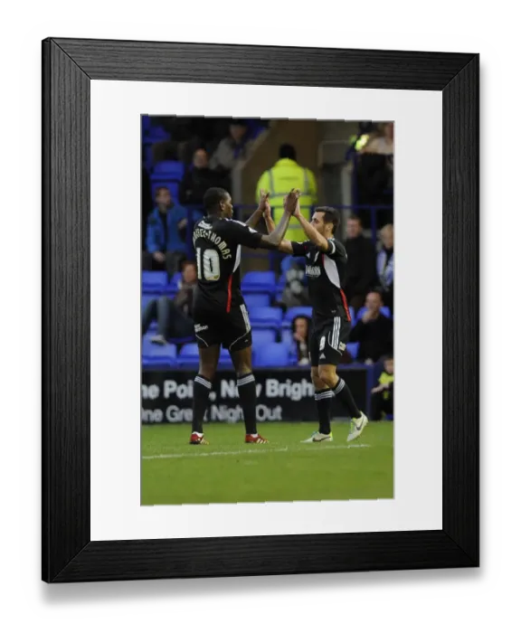 Framed Print : Bristol City's Sam Baldock Scores the Thrilling Winner in Sky Bet League One Match Against Tranmere
