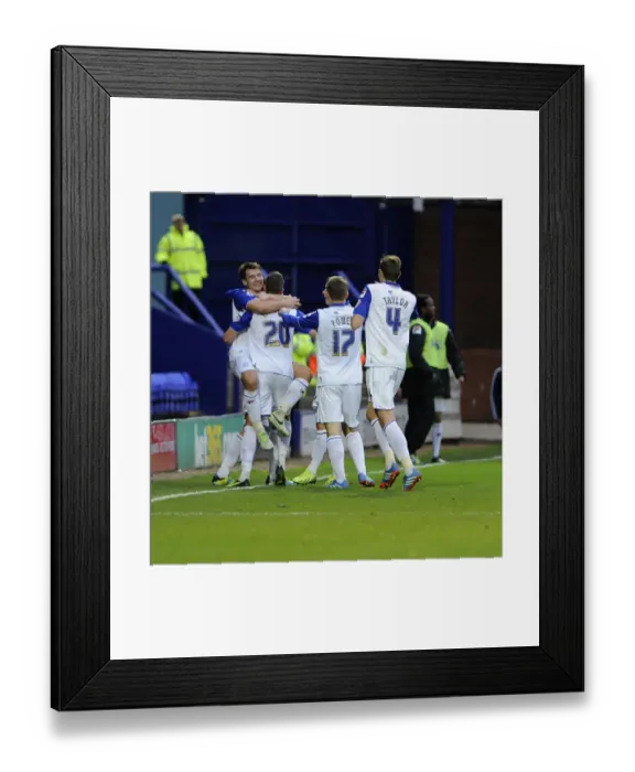 Framed Print : Tranmere's Upset: Liam Ridehalgh Scores the Winner Against Bristol City Framed Print : Tranmere's Upset: Liam Ridehalgh Scores the Winner Against Bristol City