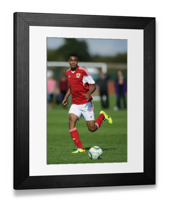 Framed Print : Marley Bishop of Bristol City U18s in Action Against Brighton & Hove Albion U18s - October 5, 2013 Framed Print : Marley Bishop of Bristol City U18s in Action Against Brighton & Hove Albion U18s - October 5, 2013