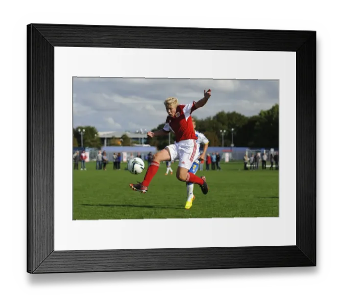 Framed Print : Rivalry on the Pitch: Bristol City U18s vs Brighton U18s, October 5, 2013 - U18 Professional Development League Clash at SGS Wise Campus Framed Print : Rivalry on the Pitch: Bristol City U18s vs Brighton U18s, October 5, 2013 - U18 Professional Development League Clash at SGS Wise Campus