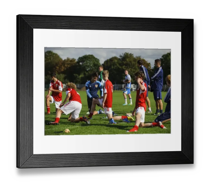 Framed Print : Bristol City U18s Consolate after 2-1 Defeat Framed Print : Bristol City U18s Consolate after 2-1 Defeat
