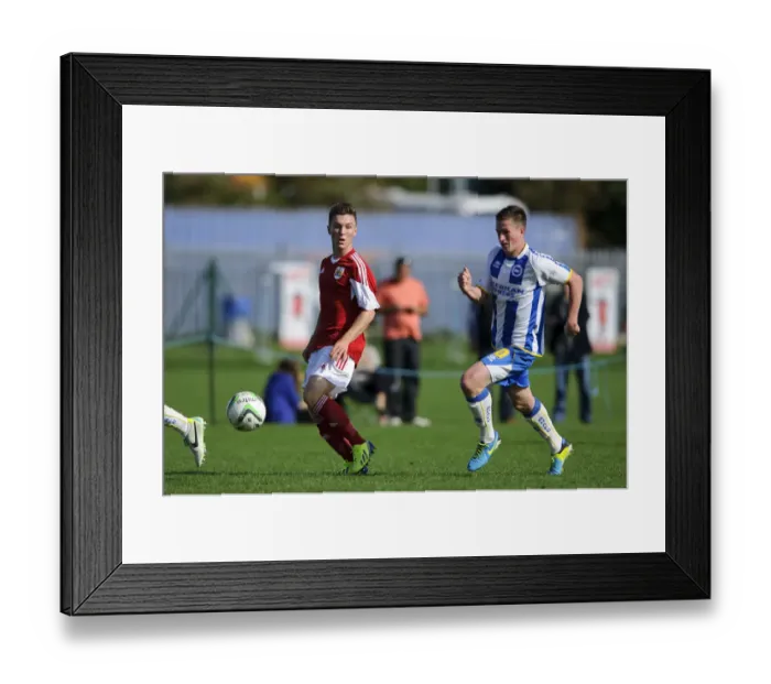 Framed Print : Intense Action: Jamie Horgan of Bristol City U18 vs Brighton & Hove Albion U18 Framed Print : Intense Action: Jamie Horgan of Bristol City U18 vs Brighton & Hove Albion U18