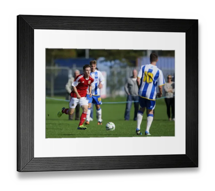 Framed Print : Jamie Horgan in Action: Bristol City U18 vs Brighton & Hove Albion U18, October 5, 2013 Framed Print : Jamie Horgan in Action: Bristol City U18 vs Brighton & Hove Albion U18, October 5, 2013