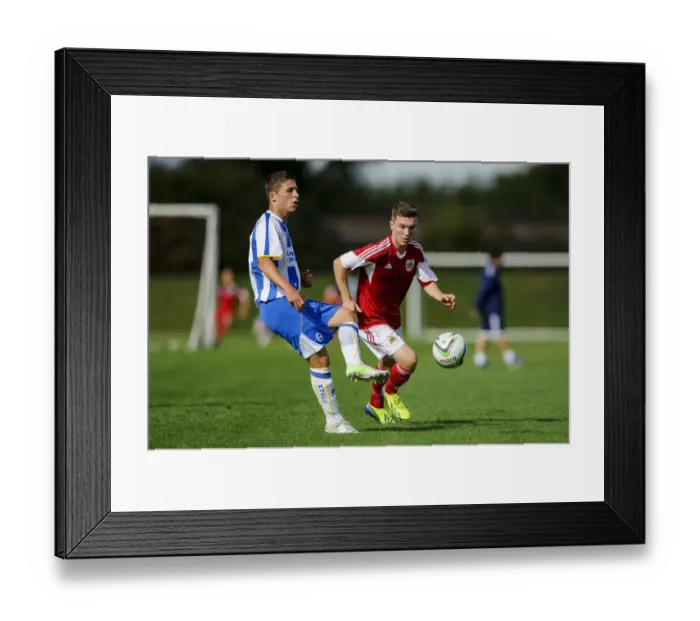 Framed Print : Football Rivalry: Jamie Horgan of Bristol City Faces Off Against Brighton & Hove Albion at SGS Wise Campus (October 2013) Framed Print : Football Rivalry: Jamie Horgan of Bristol City Faces Off Against Brighton & Hove Albion at SGS Wise Campus (October 2013)