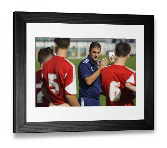 Framed Print : Bristol City U18s Half-Time: Carlos Anton Rallies Team Against Brighton & Hove Albion U18s Framed Print : Bristol City U18s Half-Time: Carlos Anton Rallies Team Against Brighton & Hove Albion U18s