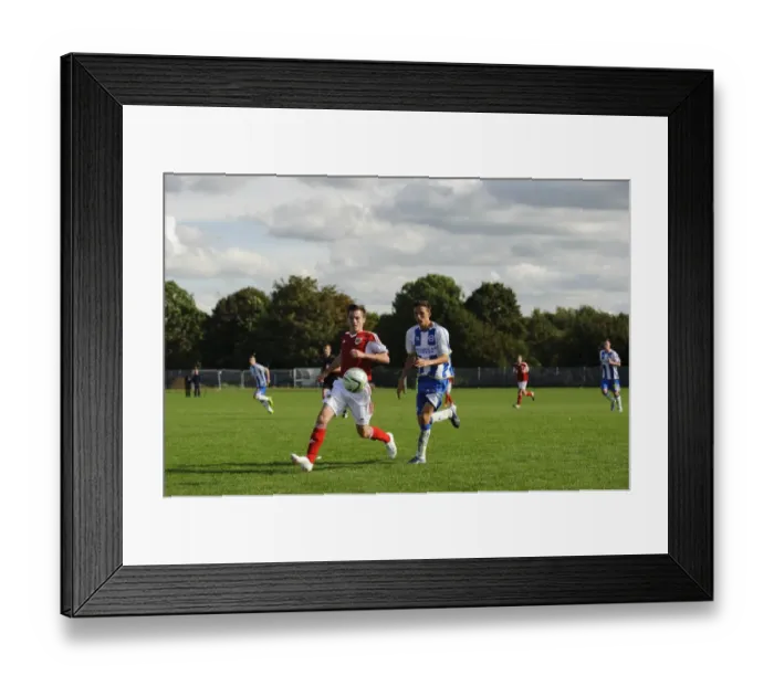 Framed Print : Clash of Young Football Stars: George Kellow vs Jordan Drew in Intense U18 Rivalry Framed Print : Clash of Young Football Stars: George Kellow vs Jordan Drew in Intense U18 Rivalry