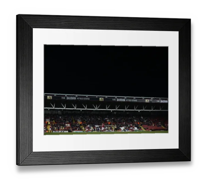 Framed Print : Bristol City vs Leyton Orient: Action at Ashton Gate, November 2013 (Sky Bet League One)