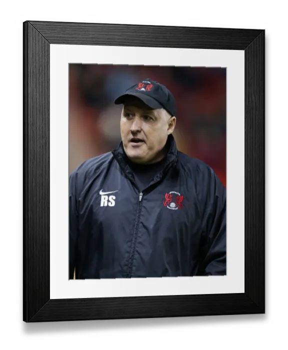 Framed Print : Russell Slade Leads Leyton Orient in Sky Bet League One Clash at Ashton Gate (November 2013) Framed Print : Russell Slade Leads Leyton Orient in Sky Bet League One Clash at Ashton Gate (November 2013)