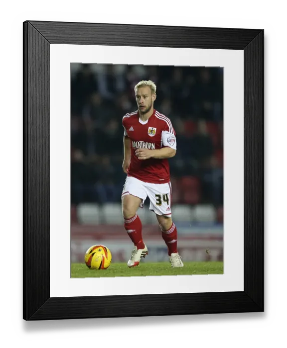 Framed Print : Bristol City vs Leyton Orient: Simon Gillett in Action at Ashton Gate, November 2013 (Sky Bet League One) Framed Print : Bristol City vs Leyton Orient: Simon Gillett in Action at Ashton Gate, November 2013 (Sky Bet League One)