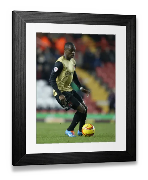 Framed Print : Bristol City vs Leyton Orient: Moses Odubajo in Action at Ashton Gate, November 2013 (Sky Bet League One) Framed Print : Bristol City vs Leyton Orient: Moses Odubajo in Action at Ashton Gate, November 2013 (Sky Bet League One)
