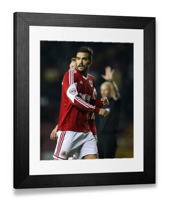 Framed Print : Marlon Pack of Bristol City in Action Against Leyton Orient, Sky Bet League One, 2013 Framed Print : Marlon Pack of Bristol City in Action Against Leyton Orient, Sky Bet League One, 2013