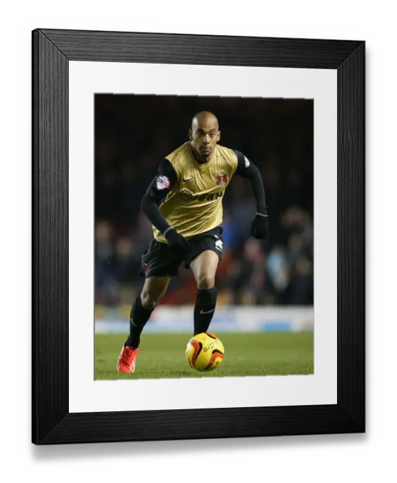 Framed Print : Bristol City vs Leyton Orient: Elliot Omozusi in Action at Ashton Gate, November 2013 (Sky Bet League One) Framed Print : Bristol City vs Leyton Orient: Elliot Omozusi in Action at Ashton Gate, November 2013 (Sky Bet League One)