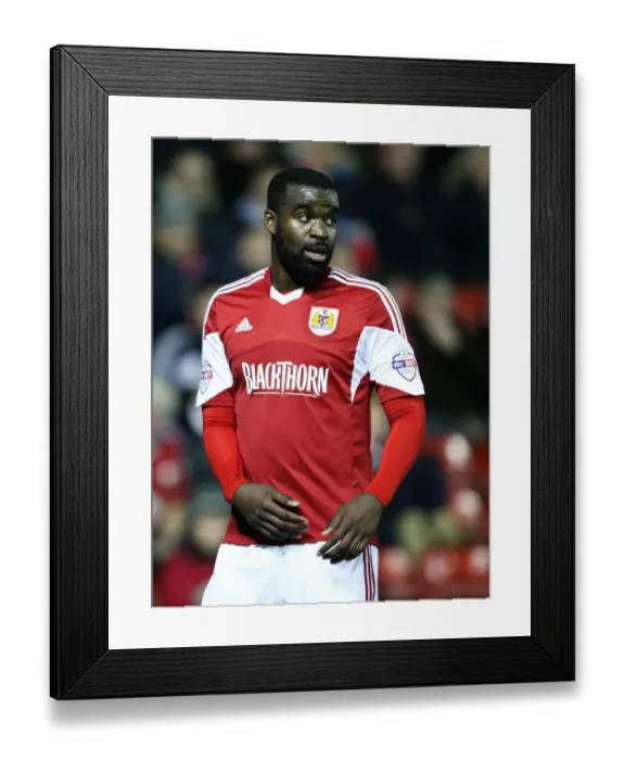 Framed Print : Bristol City's Karleigh Osborne in Action against Leyton Orient, Sky Bet League One, 2013