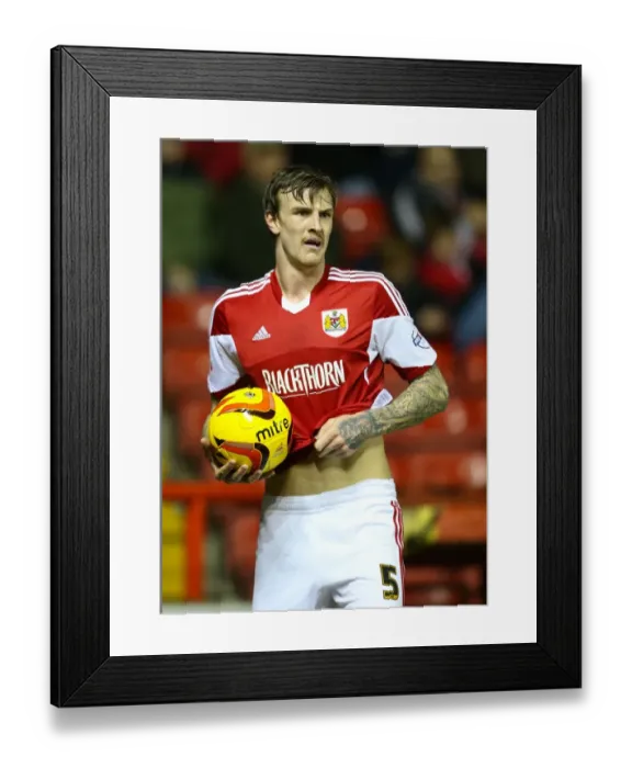 Framed Print : Aden Flint of Bristol City in Action Against Leyton Orient - Sky Bet League One, 2013