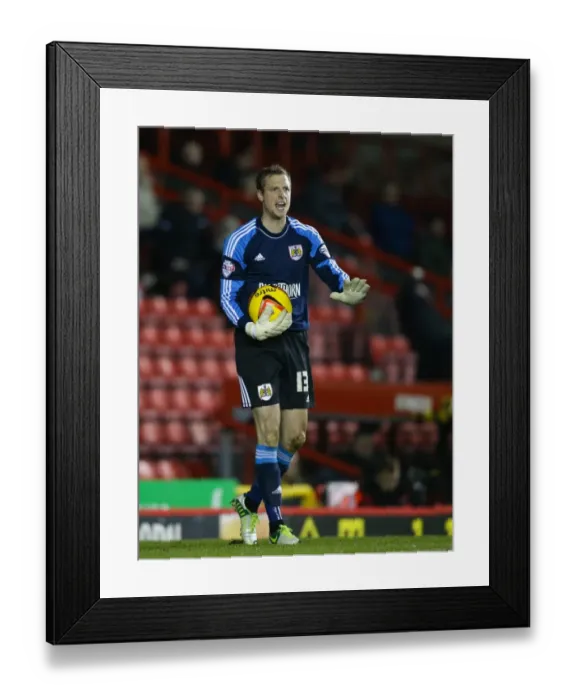 Framed Print : Elliott Parish in Action: Bristol City vs Leyton Orient, Sky Bet League One, 2013 Framed Print : Elliott Parish in Action: Bristol City vs Leyton Orient, Sky Bet League One, 2013