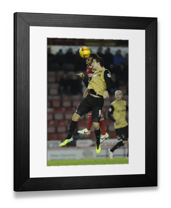Framed Print : Bristol City vs Leyton Orient: Intense Battle for the Ball between Sam Baldock and Mathieu Baudry Framed Print : Bristol City vs Leyton Orient: Intense Battle for the Ball between Sam Baldock and Mathieu Baudry