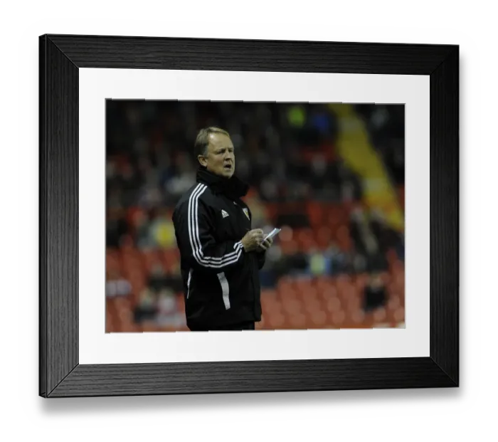 Framed Print : Sean O'Driscoll Leads Bristol City in Sky Bet League One Clash Against Leyton Orient (November 2013)