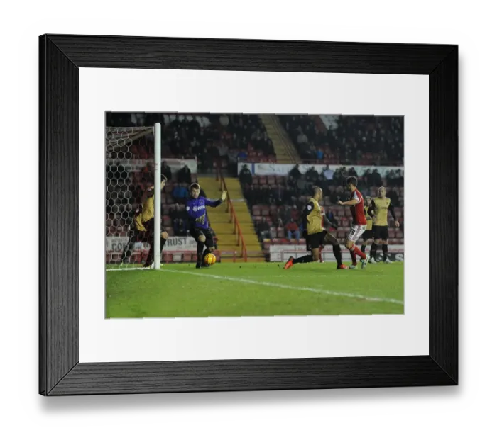 Framed Print : Sam Baldock Scores the Winning Goal for Bristol City Against Leyton Orient in Sky Bet League One (November 2013) Framed Print : Sam Baldock Scores the Winning Goal for Bristol City Against Leyton Orient in Sky Bet League One (November 2013)