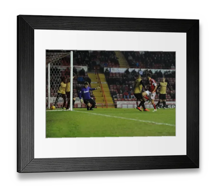 Framed Print : Sam Baldock's Winning Goal: Bristol City Triumphs Over Leyton Orient in Sky Bet League One (November 2013) Framed Print : Sam Baldock's Winning Goal: Bristol City Triumphs Over Leyton Orient in Sky Bet League One (November 2013)