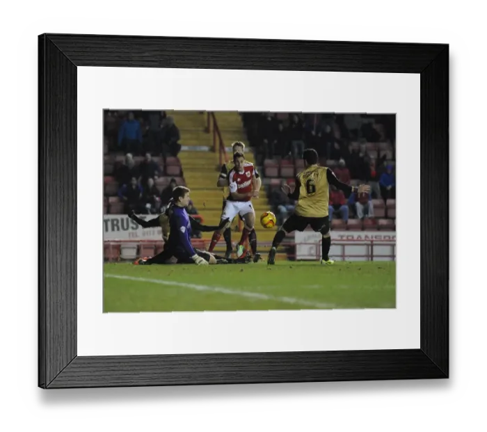 Framed Print : Build-up and Own Goal: A Pivotal Moment in Bristol City vs Leyton Orient (November 2013) Framed Print : Build-up and Own Goal: A Pivotal Moment in Bristol City vs Leyton Orient (November 2013)