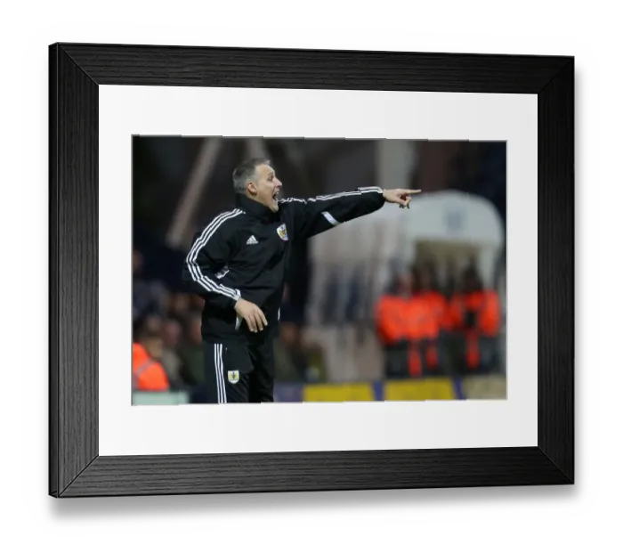 Framed Print : John Pemberton Guides Bristol City at Deepdale: Sky Bet League One Clash Against Preston North End (2013) Framed Print : John Pemberton Guides Bristol City at Deepdale: Sky Bet League One Clash Against Preston North End (2013)