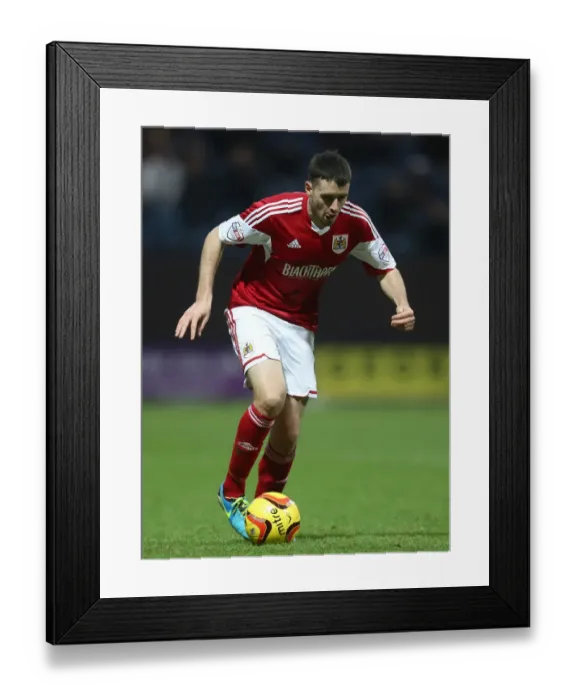 Framed Print : Brendan Moloney in Action: Preston North End vs. Bristol City (2013) - Sky Bet League One Football Match Framed Print : Brendan Moloney in Action: Preston North End vs. Bristol City (2013) - Sky Bet League One Football Match