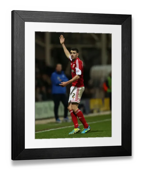 Framed Print : Brendan Moloney in Action: Preston North End vs. Bristol City, Sky Bet League One, 2013 Framed Print : Brendan Moloney in Action: Preston North End vs. Bristol City, Sky Bet League One, 2013