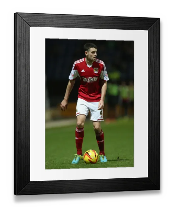 Framed Print : Brendan Moloney in Action: Preston North End vs. Bristol City (Sky Bet League One, 2013) Framed Print : Brendan Moloney in Action: Preston North End vs. Bristol City (Sky Bet League One, 2013)
