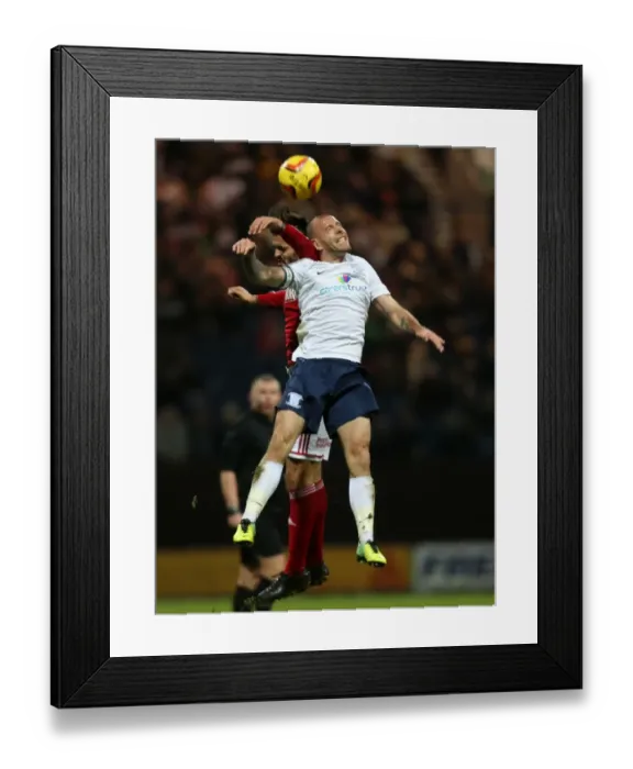 Framed Print : Maron Pack vs. Keith Keane: Intense Rivalry on the Football Field - Preston North End vs. Bristol City, Sky Bet League One Framed Print : Maron Pack vs. Keith Keane: Intense Rivalry on the Football Field - Preston North End vs. Bristol City, Sky Bet League One