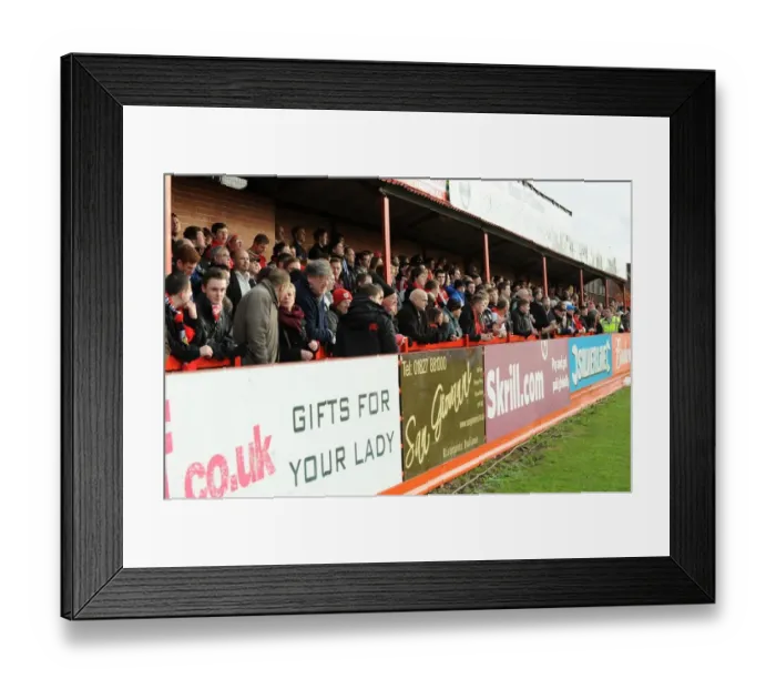 Framed Print : Bristol City FC's Unwavering Support in FA Cup Second Round: Tamworth vs. Bristol City (December 2013) Framed Print : Bristol City FC's Unwavering Support in FA Cup Second Round: Tamworth vs. Bristol City (December 2013)