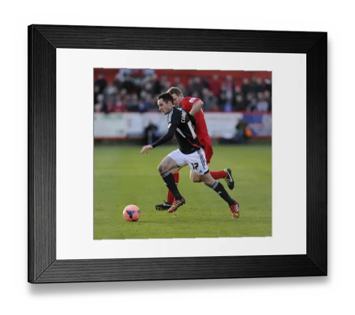 Framed Print : Greg Cunningham in Action: Tamworth vs. Bristol City FA Cup Clash, 08 / 12 / 2013 Framed Print : Greg Cunningham in Action: Tamworth vs. Bristol City FA Cup Clash, 08 / 12 / 2013