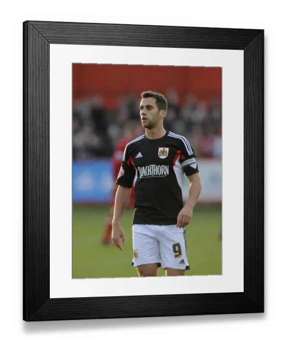 Framed Print : Bristol City's Sam Baldock in Action during FA Cup Second Round Clash at Tamworth, December 2013 Framed Print : Bristol City's Sam Baldock in Action during FA Cup Second Round Clash at Tamworth, December 2013