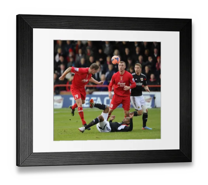 Framed Print : Head-to-Head: Tamworth vs. Bristol City FA Cup Clash Framed Print : Head-to-Head: Tamworth vs. Bristol City FA Cup Clash