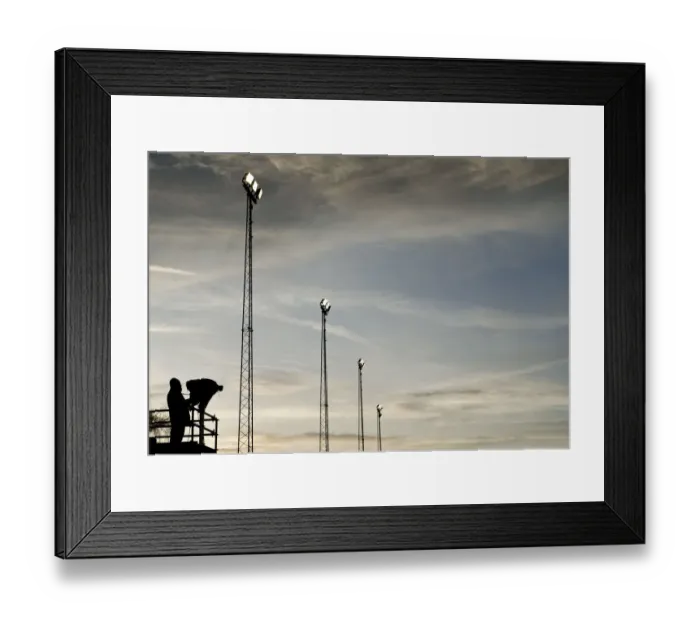 Framed Print : Sunset at The Lamb Ground: FA Cup Second Round - Tamworth vs. Bristol City (Joe Meredith / JMP) Framed Print : Sunset at The Lamb Ground: FA Cup Second Round - Tamworth vs. Bristol City (Joe Meredith / JMP)