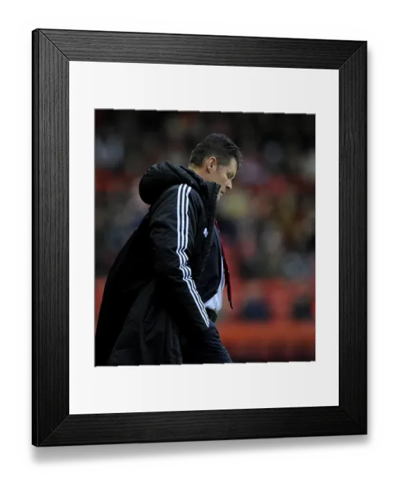 Framed Print : Steve Cotterill Leads Bristol City in Sky Bet League One Clash vs Rotherham United