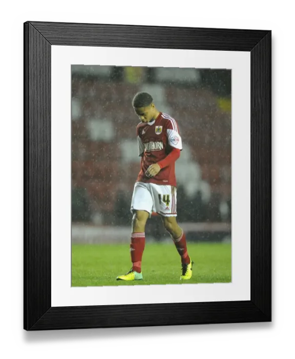 Framed Print : Bobby Reid's Disappointment: Bristol City vs Rotherham United, 14 / 12 / 2013 Framed Print : Bobby Reid's Disappointment: Bristol City vs Rotherham United, 14 / 12 / 2013