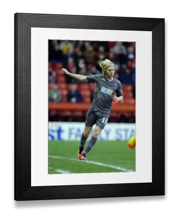 Framed Print : Ben Pringle's Thrilling Goal Celebration: Rotherham Stuns Bristol City at Ashton Gate, December 14, 2013 (Sky Bet League One) Framed Print : Ben Pringle's Thrilling Goal Celebration: Rotherham Stuns Bristol City at Ashton Gate, December 14, 2013 (Sky Bet League One)