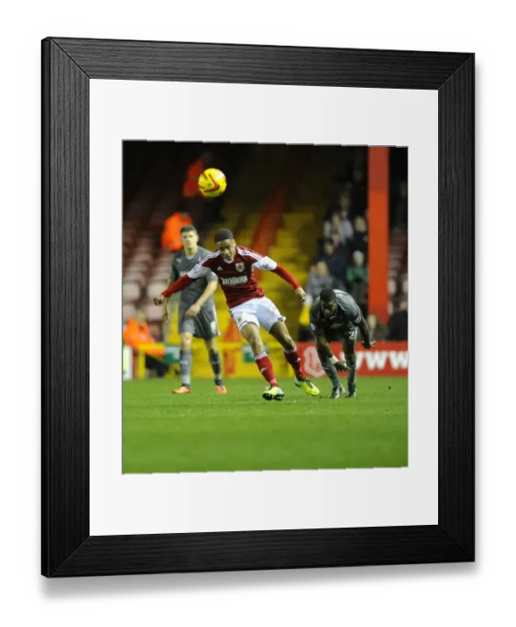 Framed Print : Bristol City's Bobby Reid in Action Against Rotherham United, Sky Bet League One, December 14, 2013 Framed Print : Bristol City's Bobby Reid in Action Against Rotherham United, Sky Bet League One, December 14, 2013