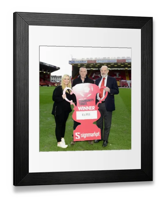 Framed Print : Bristol City Football Club: Uniting Community at Ashton Gate - Sky Bet League One Match vs Rotherham United