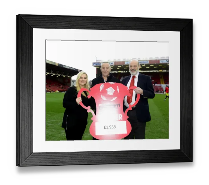 Framed Print : Uniting Communities: Bristol City vs Rotherham United at Ashton Gate - Sky Bet League One Football Match