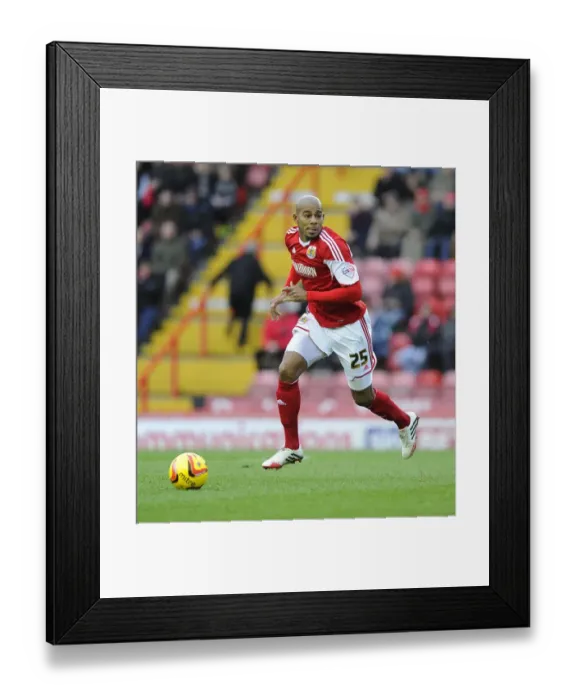Framed Print : Marvin Elliott in Action: Bristol City vs Rotherham United, Sky Bet League One Framed Print : Marvin Elliott in Action: Bristol City vs Rotherham United, Sky Bet League One