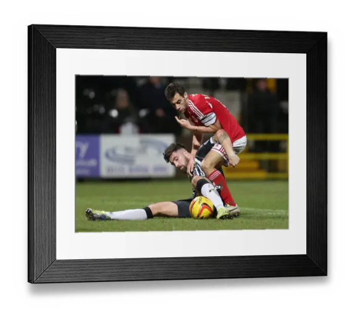 Framed Print : Intense League One Battle: Sam Baldock Chases Down Alan Sheehan Framed Print : Intense League One Battle: Sam Baldock Chases Down Alan Sheehan