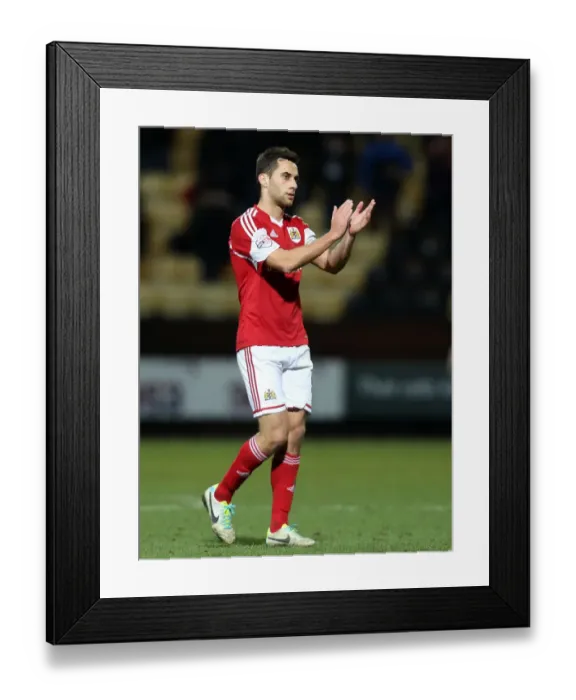 Framed Print : Sam Baldock of Bristol City in Action against Notts County, Sky Bet League One, December 21, 2013 Framed Print : Sam Baldock of Bristol City in Action against Notts County, Sky Bet League One, December 21, 2013